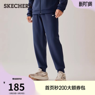 保暖束脚裤 斯凯奇夏季 吸湿速干休闲运动裤 男百搭针织长裤 流行时尚