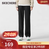 卫裤 斯凯奇春季 防泼水加绒休闲运动裤 阔腿裤 流行时尚 女士直筒长裤