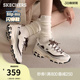 款 女鞋 老爹鞋 斯凯奇闪穿鞋 厚底增高休闲运动鞋 春季 熊猫鞋 奶茶熊