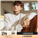 成毅同款 新款 斯凯奇毛织套头2025秋季 T恤 男女款 卫衣百搭长袖