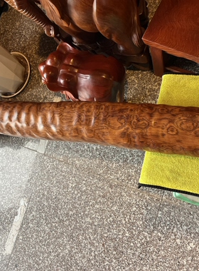 老挝黄花梨横财百年缅甸花梨木墩雕根抱石根雕工艺品摆件