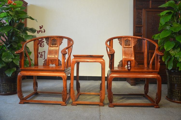 红木家具 缅甸花梨皇宫椅特价直销 茶几茶桌 红木茶台红木圈椅
