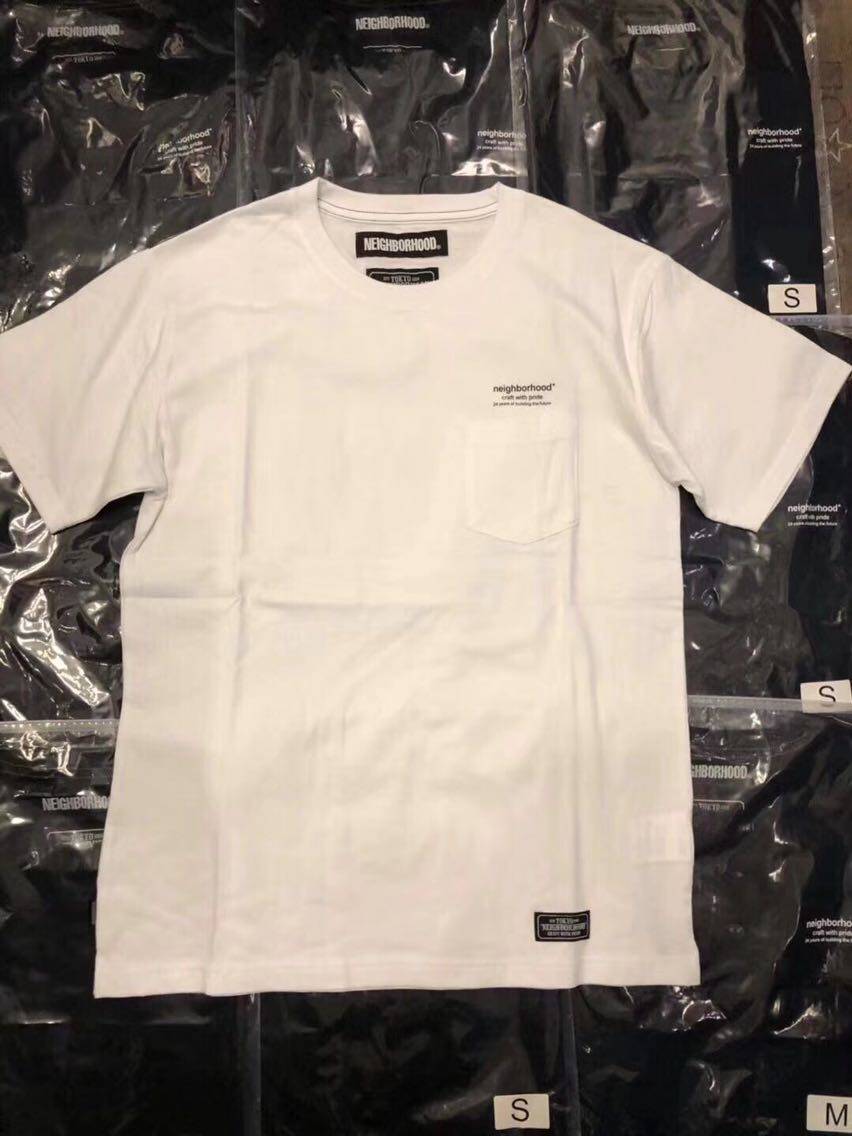 NEIGHBORHOOD CLASSIC-P/C-CREW.SS18AW summer Men's Short sleeved pocketin the Men's clothing, T-shirt  category - from Buy2taobao.com to provide professional Taobao agent buy service