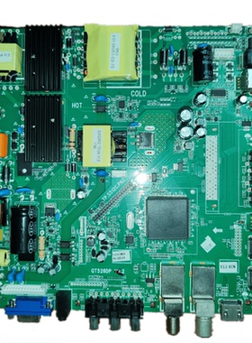 TP.S512C.P62 QT526DP V2.2 96--106V108w600ma LED电视国外板