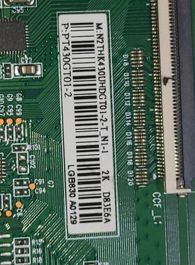 PT439GT01-2  2K电视机逻辑板，核对清楚白色条码的编号直接下单