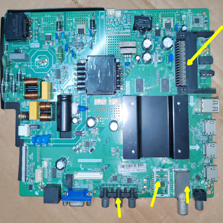 WiFi网络智能电视主板