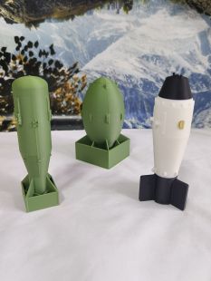 原子弹氢弹摆件科教模型小男孩胖子模型摆件仿真摆件收藏品纪念品