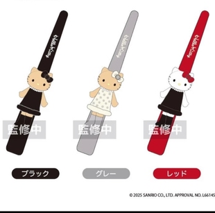 日本本土专柜采购Saniro三丽鸥kitty库洛米大耳狗豹纹长发夹长腿