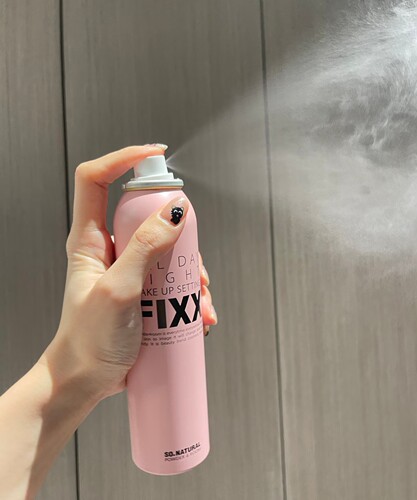 韩国fixx定妆喷雾绵密细腻防水防汗不脱妆快速成膜持妆控油