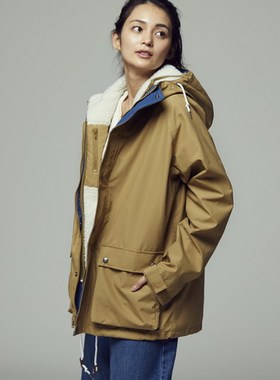 SIERRA DESIGNS日版男女中长情侣装登山服冲锋衣羊羔绒背心现货