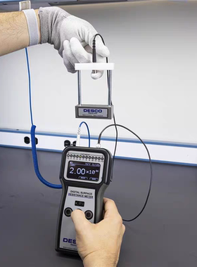 Desco19298悬挂电极手套手指套电阻测试仪性能检测仪19290 600