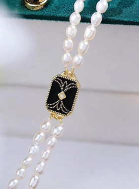 DIY配件S925纯银珍珠项链手链串