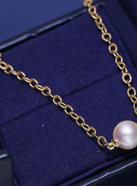 DIY配件S925纯银珍珠手链空托