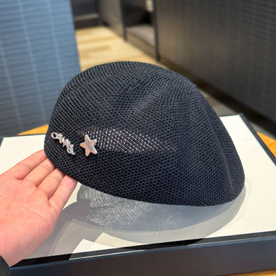 夏季薄款定型贝雷帽女反戴前进帽
