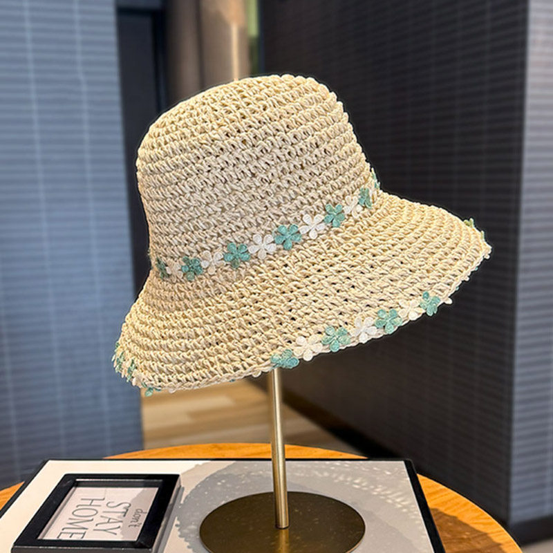 夏季出游海边度假草帽女