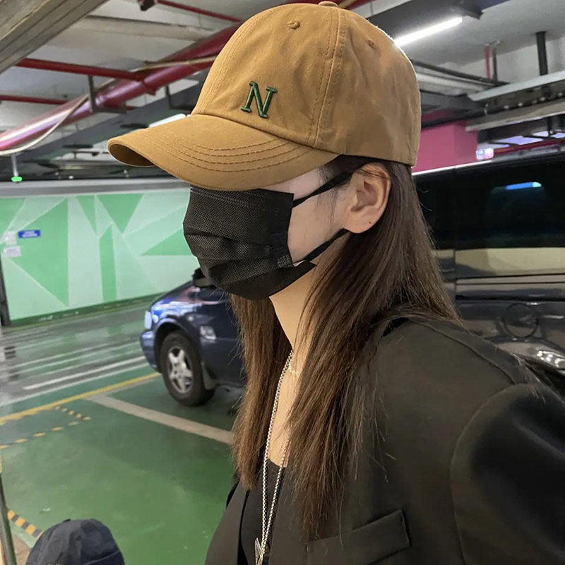 显脸小棒球帽时尚情侣鸭舌帽ins