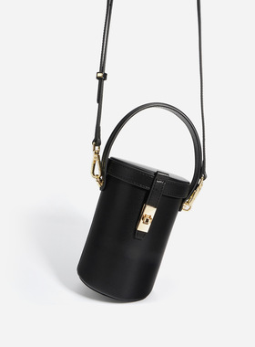 2025新款圆筒包水桶包女便当包斜挎小圆筒包包迷你时尚手提包