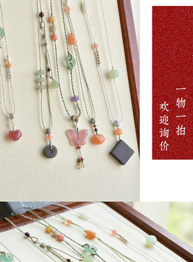 一物一拍原创项链编绳手工