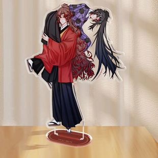 同人谷鬼灭之刃立牌摆件桌面装饰自制周边日黑ins爆款创意