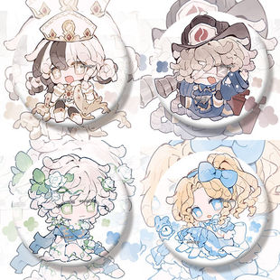 第五人格周边徽章吧唧Q版病患记者火灾调查员拉拉队员同人谷子