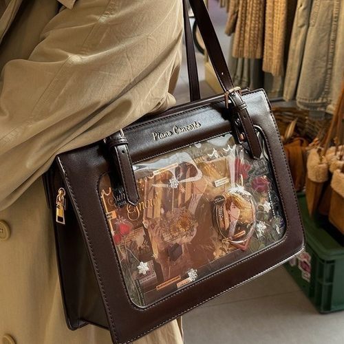 日制校供制服包脑壳痛原创 jk 痛包提琴协奏曲pu学院感斜挎单肩包