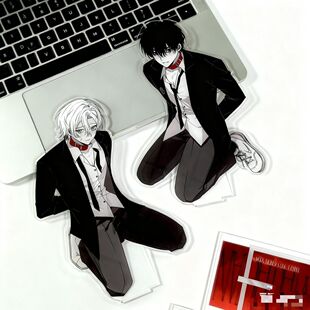 让我支配你林子莫纪文川亚克力立牌周边摆件