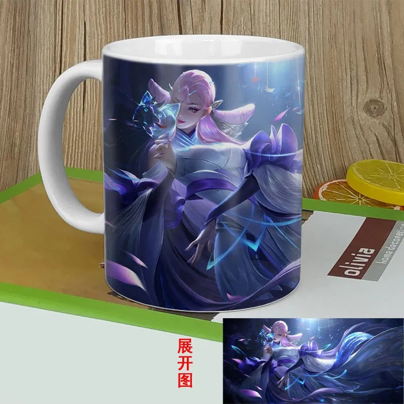 荣耀李信水杯皮肤周边陶瓷杯陶瓷孙悟空马克杯英雄杯子
