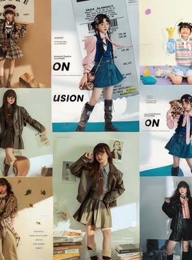 LOOK潮童儿童摄影服装大童女孩男孩生日成人礼影楼拍照主题2025年