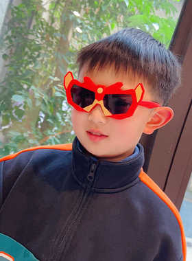 变形金刚眼镜防紫外线卡通