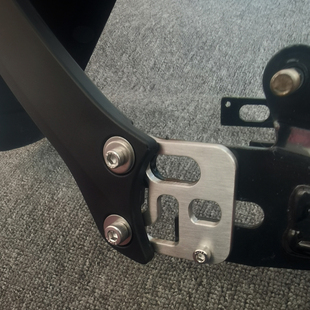 挡泥板支架适用于九号fz mix原装钢平叉装e200pe300p挡泥板