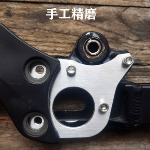 自制支架适用于九号猎户座dz110p原装和欧老师平叉装e300p挡泥板