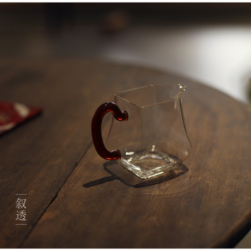 |叙透|宝瓶公道杯 高硼硅无铅高透玻璃 百分百断水公杯