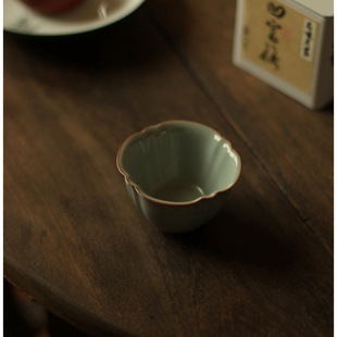 |亦汝|汝窑世家 主人杯 个人杯 大茶杯 一人饮茶 开片裂纹 可养