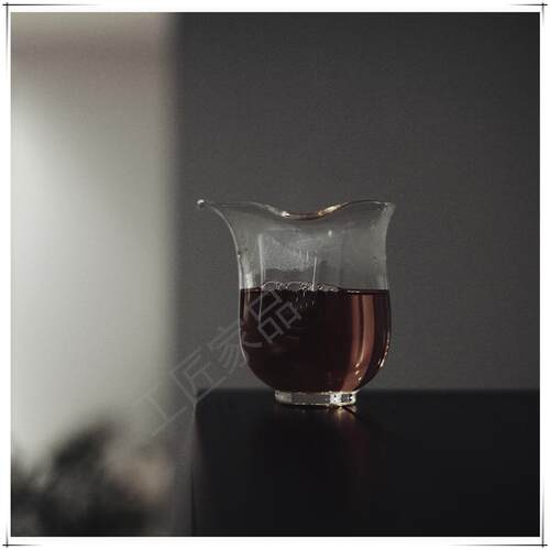 |工匠家品|《素雅》公道杯 加厚防烫断水不流口水 高硼硅高透玻璃