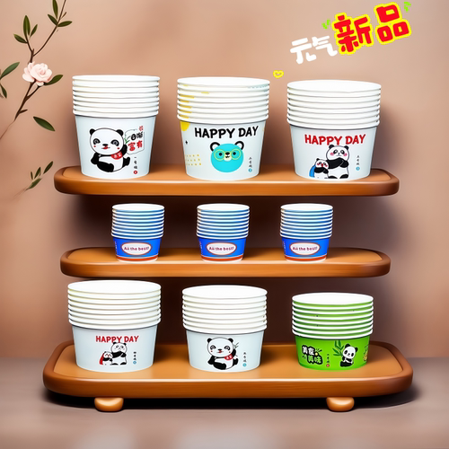 一次性纸碗凉皮凉面打包盒
