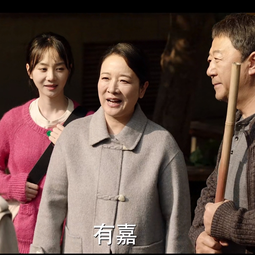 好运家郝茗陈小艺同款双面羊毛大衣中长款韩版宽松休闲毛呢外套女