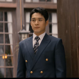 守护者们张一山顾仰山韩东君同款双排扣西装戗驳领商务休闲西服男