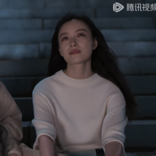 隐身的名字任小名倪妮同款老钱风法尼澳绒正肩短袖T恤针织衫情侣