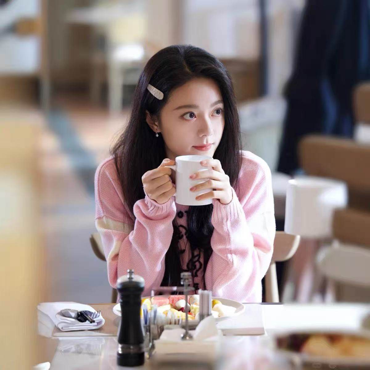 骄阳似我聂曦光赵今麦同款粉色小马提花撞色甜美短款针织衫毛衣女,女装/女士精品,毛衣,淘宝优惠券,粉丝福利购,淘宝优惠卷