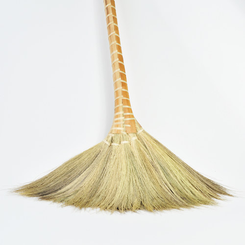 包邮手工编织芦苇扫地电影道具