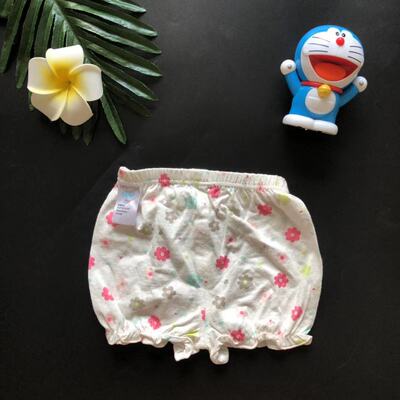 乐友greatbaby新生儿提花开闭档短裤66码