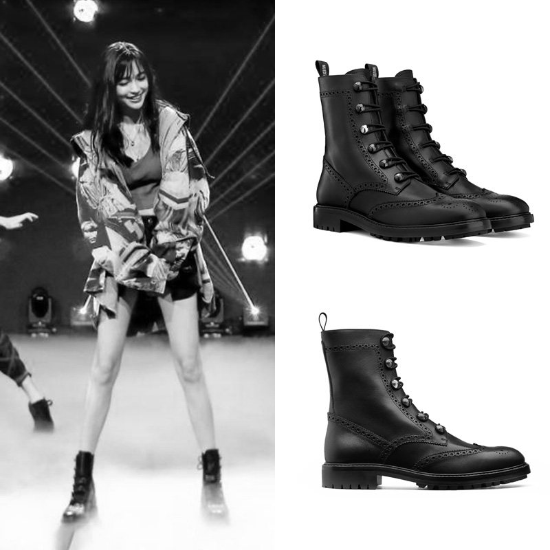 2019 new pattern England locomotive Autumn Bootie Flat bottom ins Carved rivet Riding boots winter Bootsin the Women's Shoes, Boots  category - from Buy2taobao.com to provide professional Taobao agent buy service