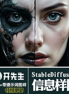 2024年AI绘画StableDiffusion带提示词图片合集civitai站采集搬运