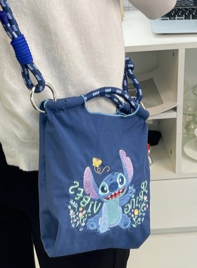 新款小包夏季女包亲子托特包mini包手机帆布包包女斜挎包尼龙痛包