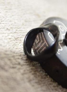 原创莫比乌斯环木头表白水瓶座