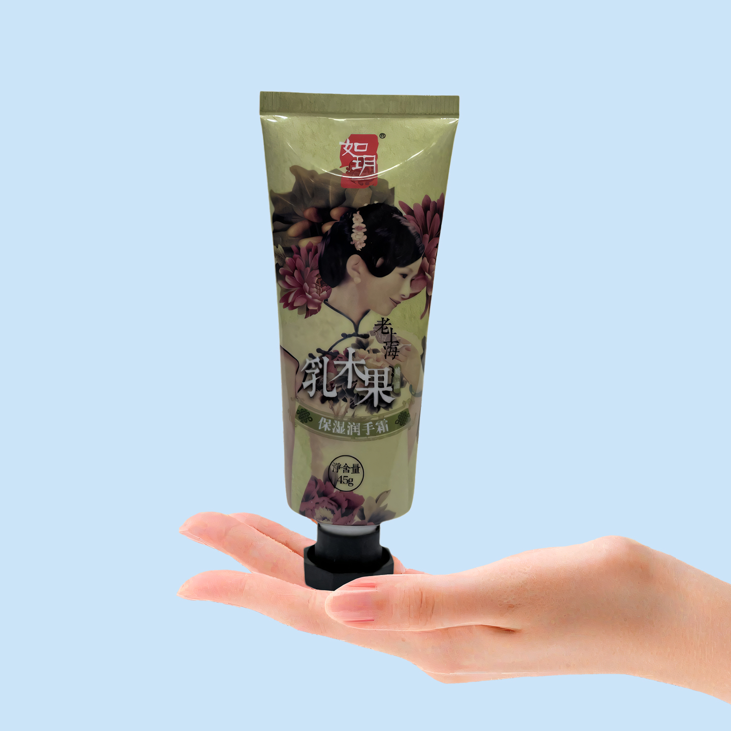 护手霜老上海老牌乳木果玫瑰护肤