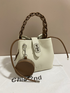 元气林谷水桶包包女2025新款超火手提小包单肩斜挎包2025新款