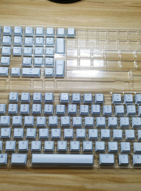 戴尔ALIENWARE外星人AW510k键帽原装白色透光键帽矮轴键帽全套