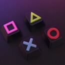 键石PS4PS5手柄外设游戏周边 机械键盘锌铝合金属键帽按键 个性