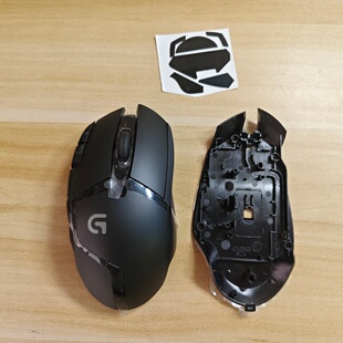 适用罗技Logitech G402有线鼠标外壳上壳底壳滚轮脚贴维修配件